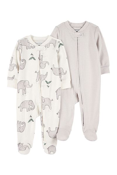 Carter's Baby Ecru 2-Piece Sleeping Bag
