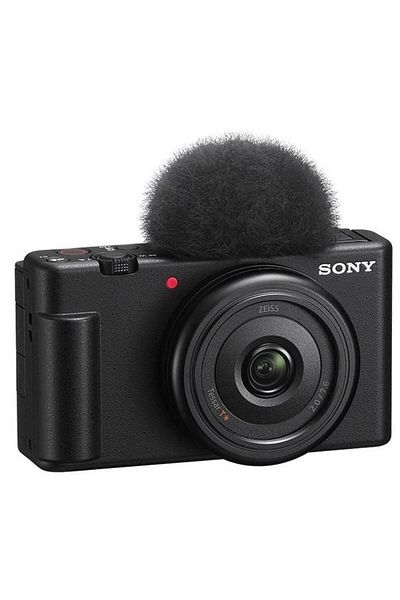 Sony Cameră compactă pentru vlogging ZV-1F, Ultrawide, 4K, 20 MPx, F2.0, Bluetooth (Negru)