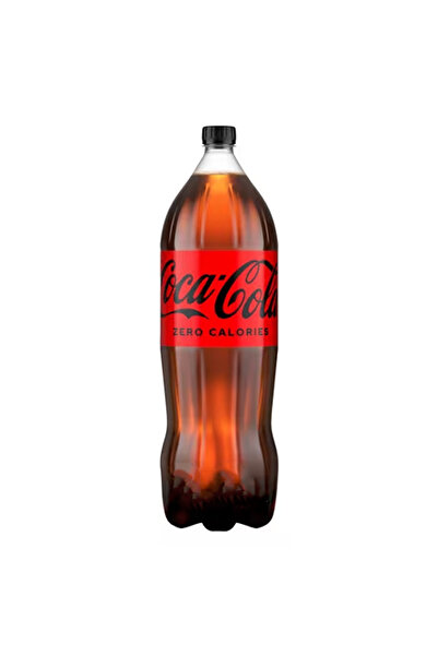 Coca-Cola Zero Carbonated Soft Drink, Plastic Bottle, 2.2 Liters
