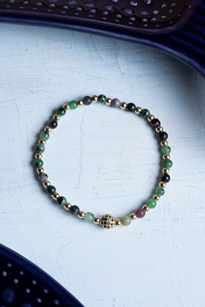 DENİZ Certified Anjelite Natural Stone Bracelet