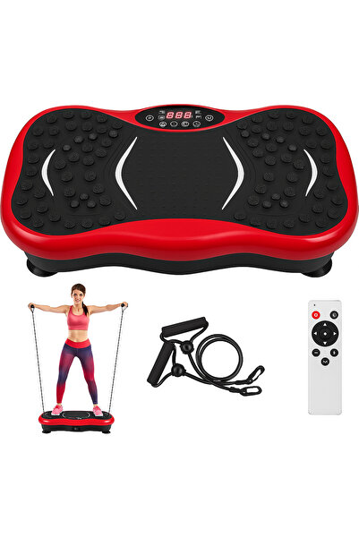 SMAYLİNG Titreşimli Kondisyon Aleti Hız Modu–3 Farklı Titreşim Bölgesi Egzers...