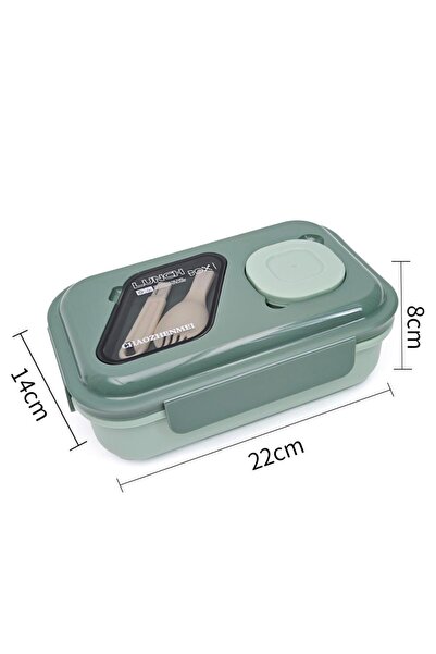 DNS Caserola copii pachet scoala, multi compartimente, capac etans, 1300 ml, ...