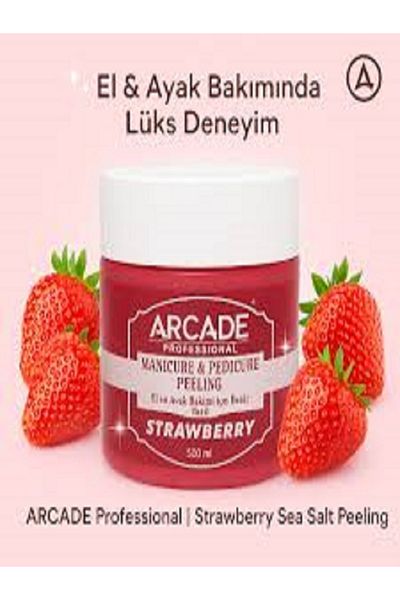 Arcade Manicure Pedicure Peeling (Strawberry) 750 ml