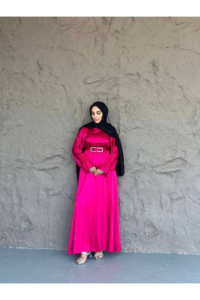 She Olive Zara Satin Hijab Special Occasion Dress