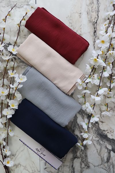 Lidya Şal Cotton Kraş Shawl Diella Soft Textured