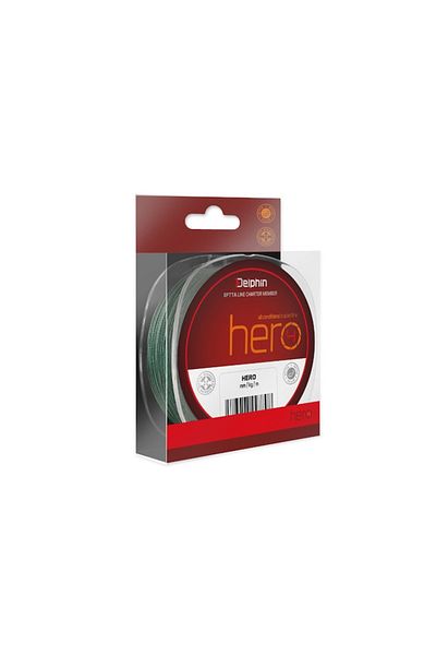 DELPHİN Fishing Line, Braided HERO, Green, 300m