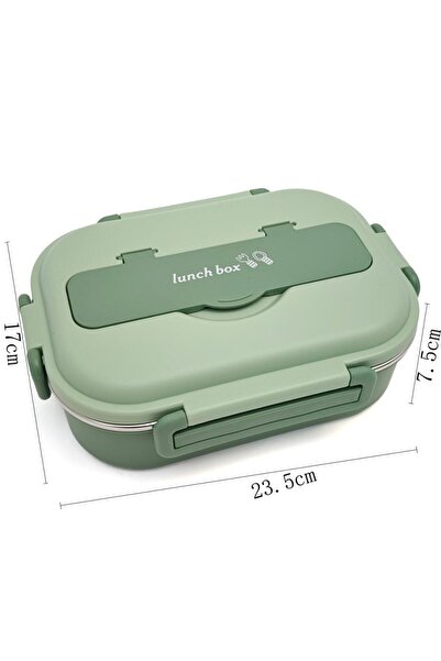 DNS Caserola compartimentata copii pachet scoala, 3 compartimente, inox,1000 ...