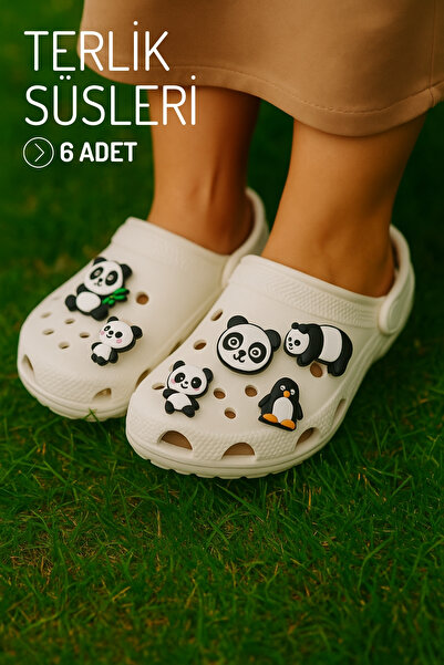 Nandy Home 6 Adet Terlik Süsü, Panda Model