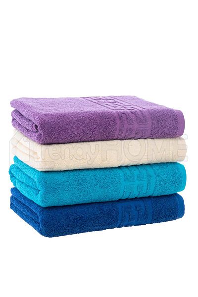 trendyhome Set of 4 100% Cotton Towels – 500 GSM – ST244600 - 50x90 cm