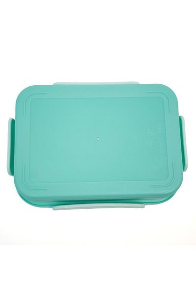 DNS Stainless steel children's casserole, 2 compartments, anti-odor transfer, 700 ml, green LX-7096