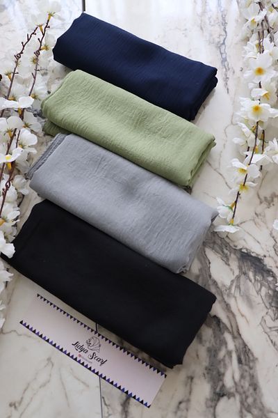 Lidya Şal Cotton Kraş Shawl Diella Soft Textured