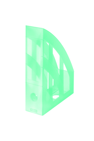 Herlitz Suport dosare Herlitz, A4, plastic, Verde menta transparent