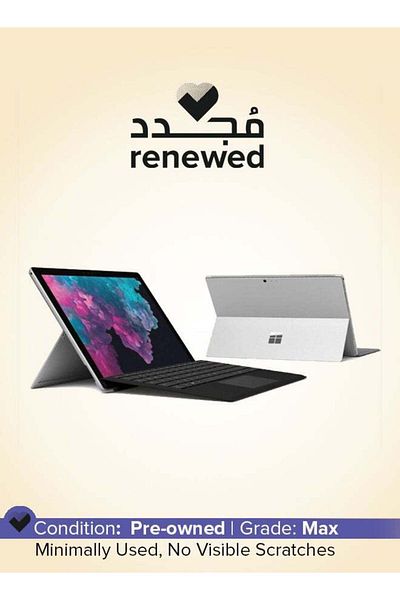 MICROSOFT Surface Pro 6 2 in 1 Laptop With 12.3-Inch Touch Screen Display, Intel Core i5/8th Gen/8 G