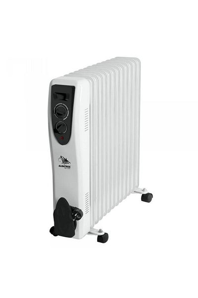 ALBATROS Calorifer electric RA-13ST, 3000W, 13 elementi, 3 trepte (Alb)