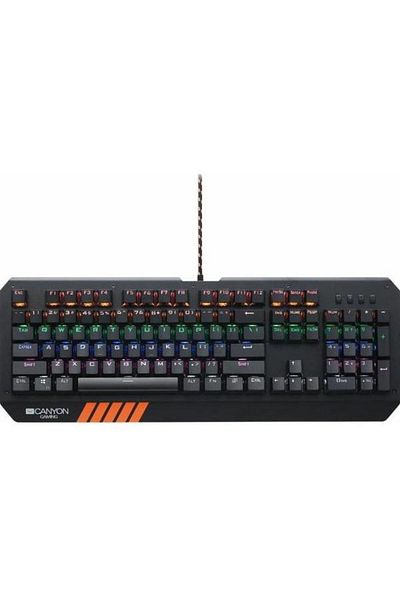 CANYON Gaming Keyboard CND-SKB6-US, Illuminated (Black)