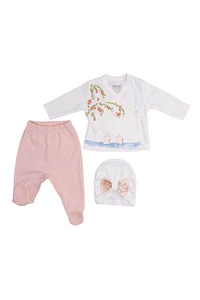 Kidaxi Kd01022 Baby Girl Suit 0-1/1-3 Months