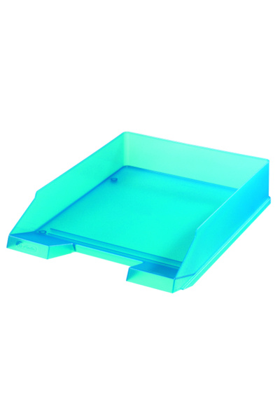 Herlitz Tavita corespondenta A4 Clasic, Turcoaz translucid
