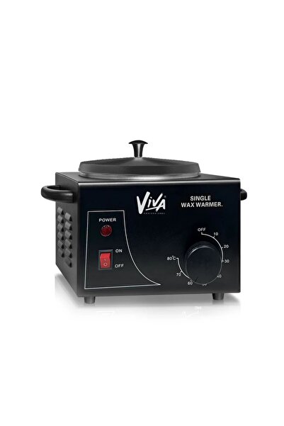 Viva Professional جهاز تسخين شمع إزالة الشعر فيفا سينجل بلاك - سخان شمع كهربا...