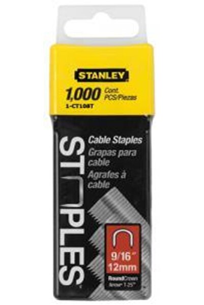 Stanley Pachet 1000 Capse 1-CT108T, 12 mm