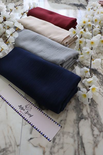 Lidya Şal Cotton Kraş Shawl Diella Soft Textured