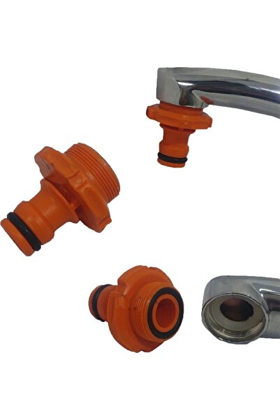 bym yapı Batarya Hortum Bağlama Aparatı Dış Diş Musluk Hortum Takma Ucu 2 adet