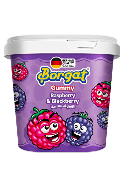 Borgat Raspberry & Blackberry Gummy Candy, 160 g