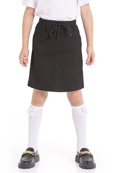 ares kids Girl's School Skirt Elastic Waist Camisole Shorts Model