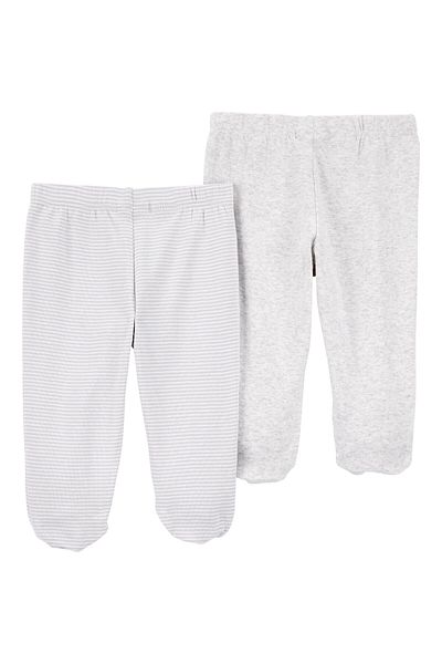 Carter's Baby Gray 2-Piece Trousers