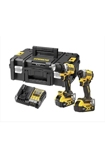 Dewalt DCK2051P2T 18 V XR 5.0AH LI-ON KÖMÜRSÜZ İKİZ KİT (DCF850+DCD800)