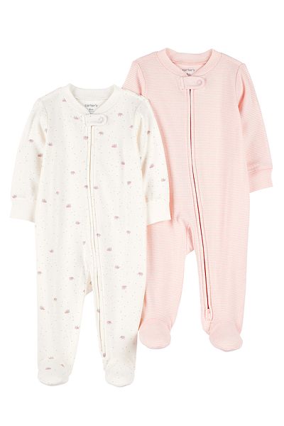 Carter's Baby Girl Ecru 2-Piece Sleeping Bag