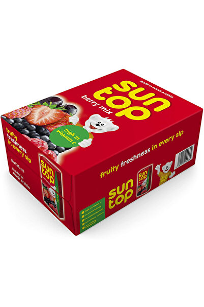 SunTop مشروب مزيج التوت، 250 مل × 18