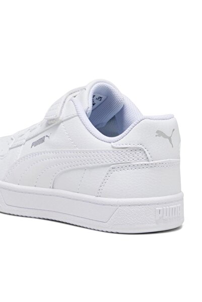 Puma Caven 2.0 Hook-and-Loop Strap Sneakers - White