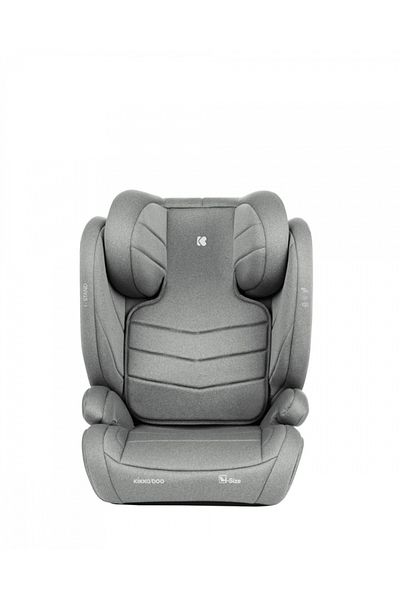 Kikka Boo KikkaBoo i-Stand Light Grey Isofix car seat 100-150 cm, I-Size certified, Adjustable headrest in