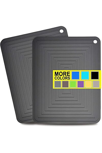 Generic KASTWAVE Silicon Trivet Mats for Dishes, Silicone Pot Holders heat re...