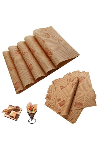 Generic ورق دووماما المقاوم للدهون - 200 ورقة، ورق تغليف للخبز، مناسب لتغليف ...