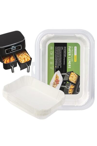 Generic بطانة ورقية للاستخدام مرة واحدة لمقلاة الهواء من نينجا دوال، 100 قطعة...