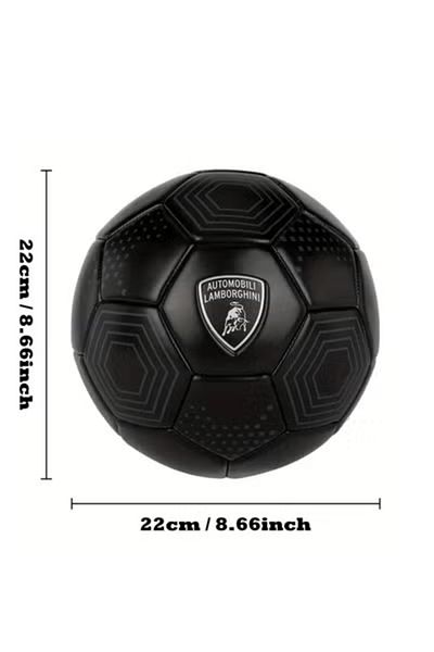 Lamborghini Official 5 Size Soccer Ball-Black