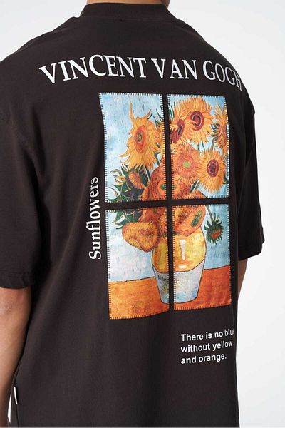 Saw Vincent Van Gogh Men's Oversize Tshirt 4771
