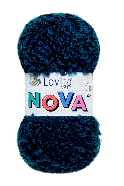 LaVita Yarn خيط حياكة يدوي نوفا 20% بوليستر 80% أكريليك 100 جرام (LN5206 PETR...
