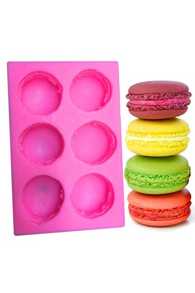 Generic قالب سيليكون ثلاثي الأبعاد من BUSOHA بستة تجاويف للفوندان، قوالب خبز ...