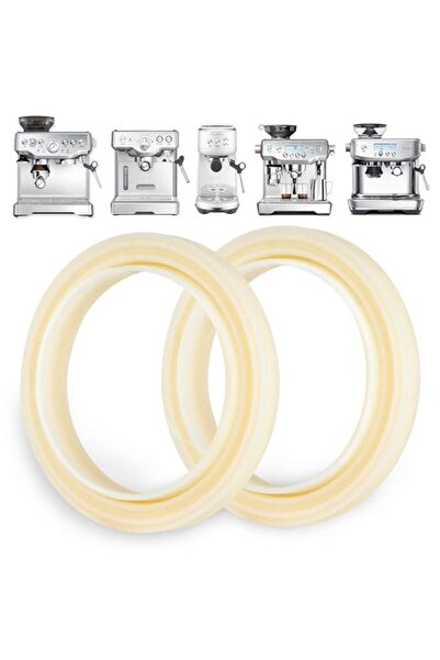 Generic SONGTIY 54mm Silicone Steam Ring, 2PCS Grouphead Gasket Replacement A...