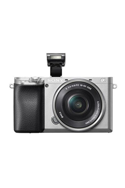 Sony Mirrorless Camera Alpha A6100 with 16-50mm Lens (Silver)
