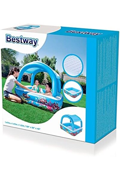 BESTWAY Inflatable Pool with Canopy by (52192)