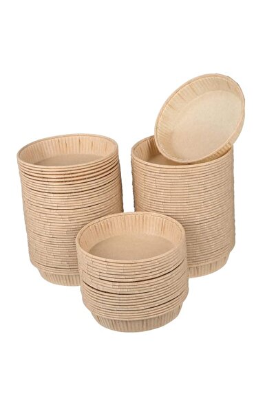 Generic قوالب ورقية لكعكة الخبز من SUPVOX، 100 قطعة، قالب ورقي لتارت البيض، ق...