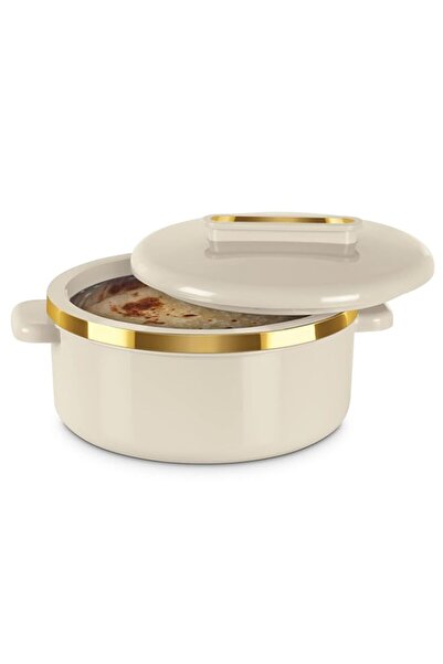 Generic طاجن ميلتون كيرف ٢٥٠٠ الداخلي المصنوع من الفولاذ المقاوم للصدأ، سعة ٢...