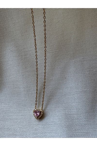 bijuxbymrv Pndr Model Pink Stone Necklace