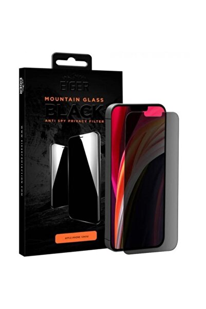 EIGER Folie Protectie Sticla 2.5D EGMSP00144 pre iPhone 12 Mini (Čierny)