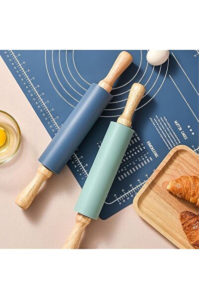 Generic دبوس لف السيليكون (أخضر نعناعي)