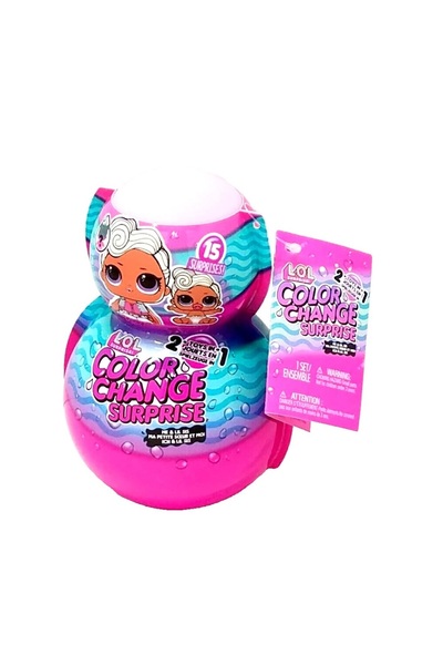 MGA Papusa LOL Surprise Color Change 2 in 1 Me and Lil Sis
