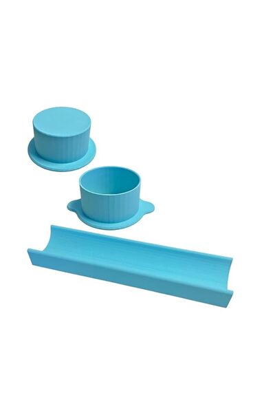 Generic مجموعة قوالب كيك بوب دائرية فاخرة مع صينية مقاس 9 بوصات - صانع كيك بو...